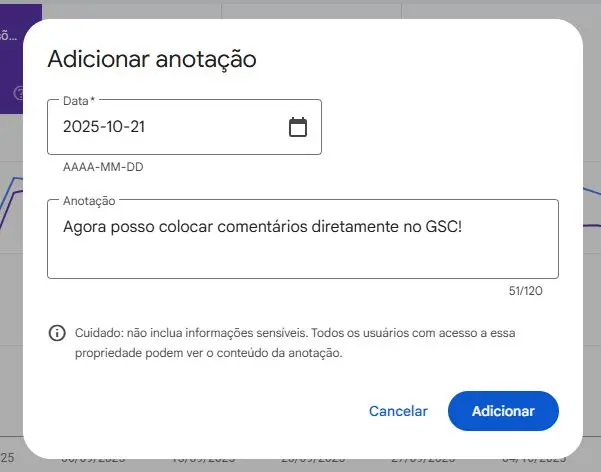 gsc-anotação